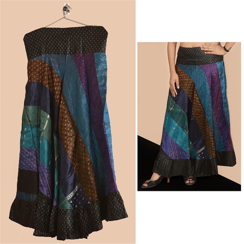 Gonna lunga sanscriti vintage - lunga,