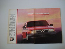 advertising Pubblicità 1989 ALFA ROMEO 75 1.8 IE