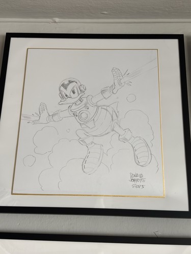 Donald duck iron - duck, man