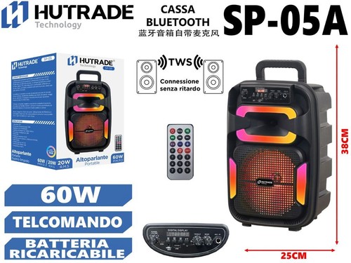 Cassa bluetooth hutrade - cassa, sp-05a