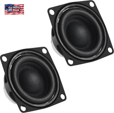 2Pcs 2" 2Inch 4Ohm 10W Full