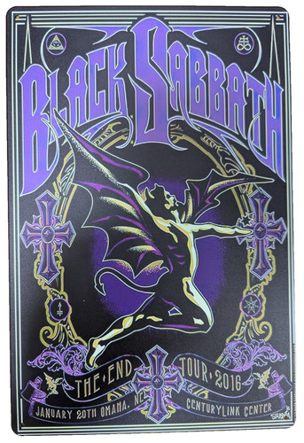 Insegna black sabbath - black, ozzy