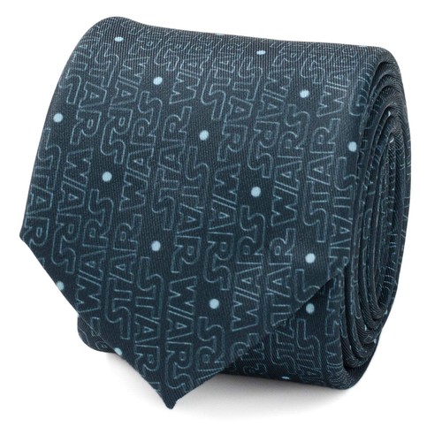 Cravatta blu con logo - 👔,