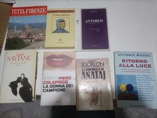 Lotto 7 Libri Vari Narrativa