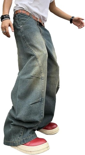 Pantaloni jeans uomo baggy - pantaloni,