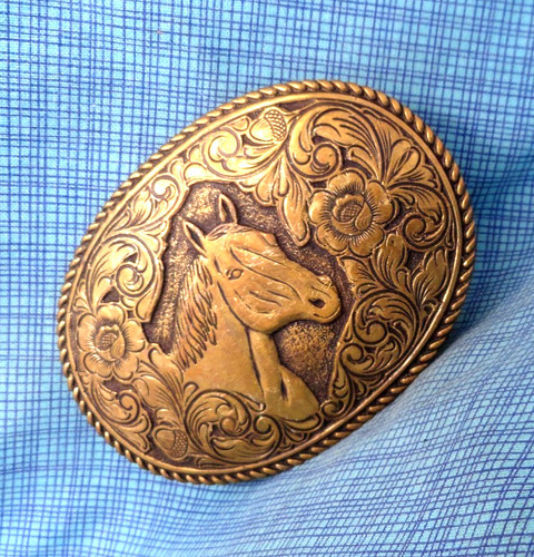 Fibbia cintura cavallo