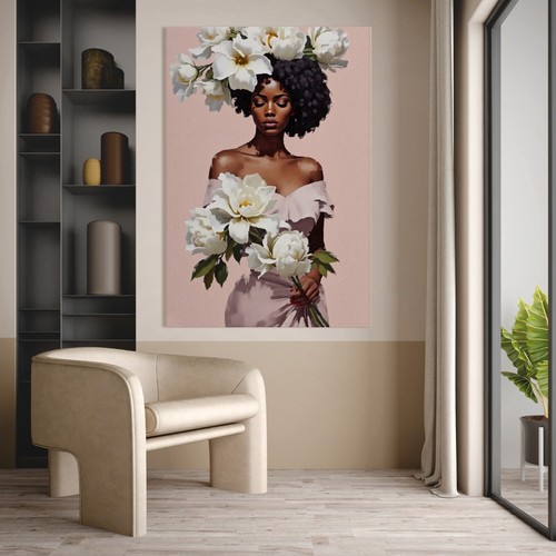 Elegante arte donna nera moda - arte,