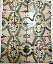 20 MATTONELLE CON DECORAZIONE