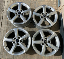 KIT 4 CERCHI IN LEGA DA 16 SILVER ORIGINALI AUDI Q2 A3 A4 VW GOLF VII VIII T-ROC