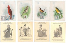 SINGER SEWING MACHINE MACCHINE DA CUCIRE - 4 CARTONCINI ANNI 20 PUBBLICITARI