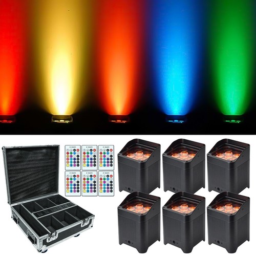 6pcs 18w rgbw led - 6pcs, 6*18w