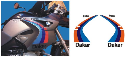 Adesivi 1200 paris dakar - adesivi, r