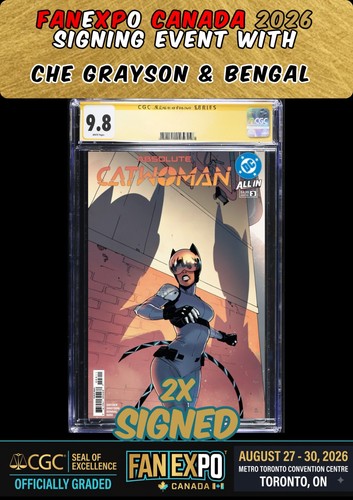 Absolute catwoman cgc ss - #3,
