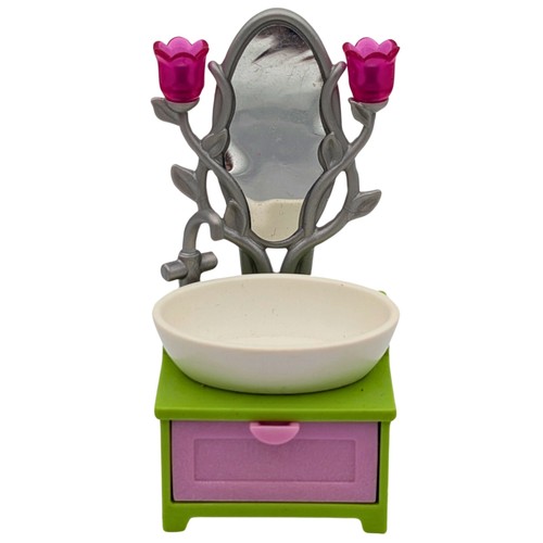 Playmobil lavabo rosa/verde