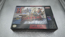 Hook Super Nintendo SNES con manuale 16 bit retrò raro NTSC 1991 #0387