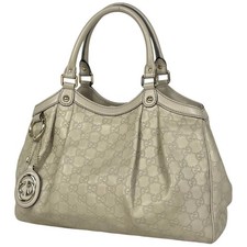 Borsa Gucci Sukey bianca in