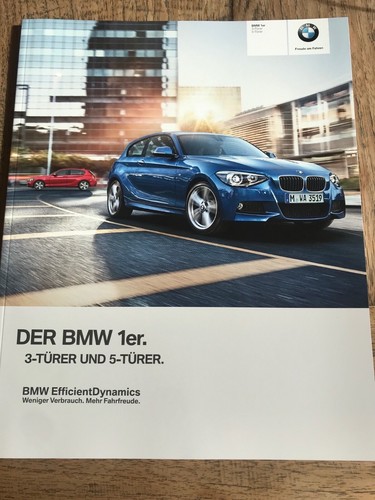 Brochure bmw f20 f21 serie - bmw, 1