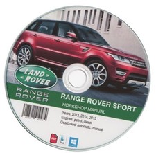 Range Rover Sport (2013-2015) manuale officina workshop manual