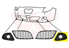 Griglia ventilazione paraurti