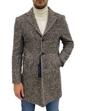 Cappotto uomo DOP, tg 56 panna