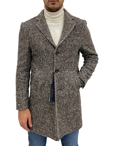 Cappotto uomo dop - dop,, panna