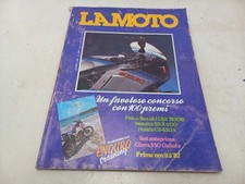 LA MOTO FEBBRAIO 1986 SUZUKI GSX 1100R YAMAHA SRX 600 HONDA CB 450S GILERA 35...