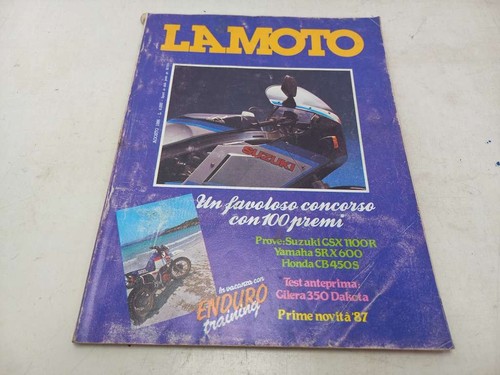 Moto febbraio 1986 suzuki - moto,