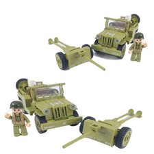 Set blocchi costruzione jeep - set,