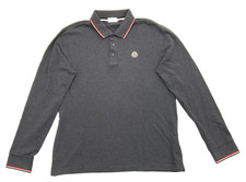 Polo Moncler manica lunga uomo
