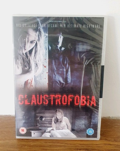 Claustrofobia dvd horror movie - dvd,