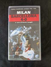 VHS FINALE CHAMPIONS LEAGUE 1993-1994 MILAN-BARCELLONA 4-0 Logos Tv