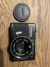 Konica Auto S3 35mm Rangefinder Camera Hexanon 38mm f1.8 Good Condition
