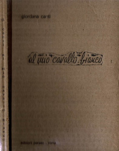 Mio cavallo bianco - il, bianco.