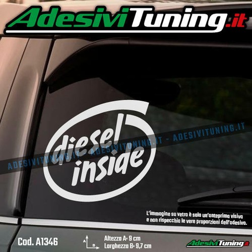 Adesivo diesel inside - adesivo,