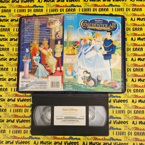 Vhs film cenerentola ii - film*,