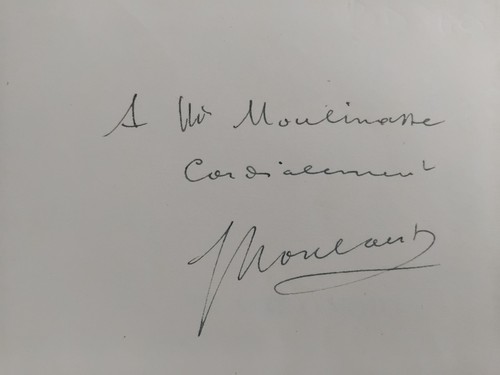 Moulaert envoi vingt annees - envoi,