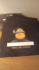 2 Stickers Armadietto Vigili Del Fuoco Adesivi 