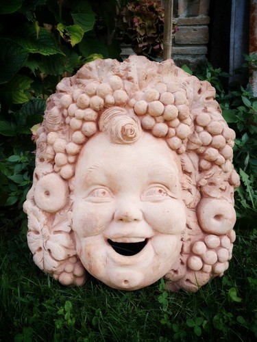 Bacco dio del vino terracotta - vino,