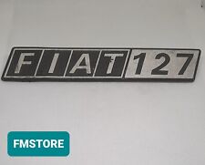 STEMMA LOGO EMBLEMA FIAT 127 vintage AUTO D' EPOCA OS.IMI FRIGERIO MILAN