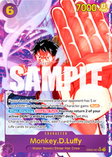 Scimmia D.Luffy RARA LAMINA