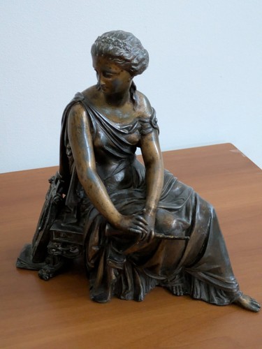 Scultura dama riposo - scultura,, a