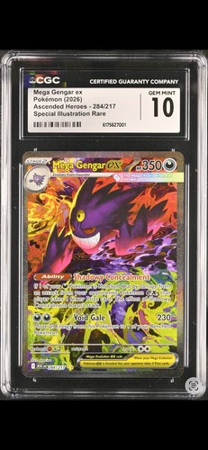 Cgc mega gengar 284 - 10, ex
