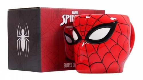 Marvel spider man shaped mug - spider-man,