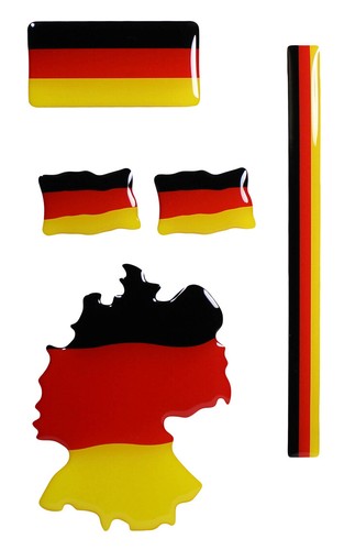 Adesivi bandiere germania - adesivi,