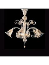 LAMPADARIO 5 LUCI MURANO DI