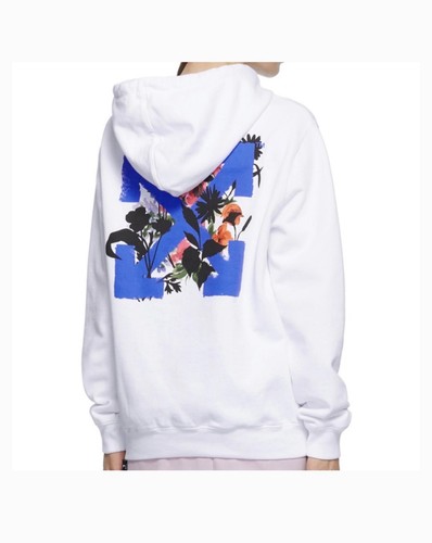Felpa con cappuccio off white - cappuccio, off-white