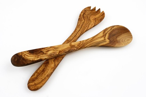 Set insalatiera legno di - set,