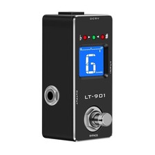 Pedale Accordatore Chitarra con Mini Dimensioni Alta Precisione e Display Facile