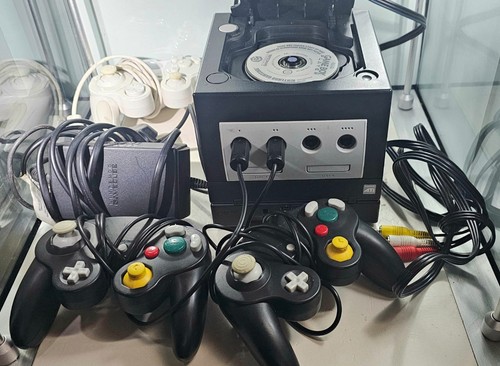 Console gamecube nera con - console,