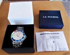 OROLOGIO LA STAMPA EURO 94 Stainless Steel Back Europei Calcio 1994 ITALIA Watch